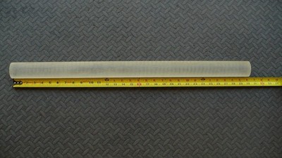 2'' dia. Rexolite/Polystyrene 1422 Rod 29.75'' Long