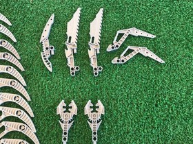 LEGO Bionicle Parts Lot Weapon Fang Staff