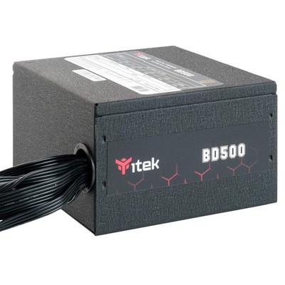 Power Supply for PC BD500500 Watt, HDB Hydraulic Dynamic Bearing 12mm Active PFC...