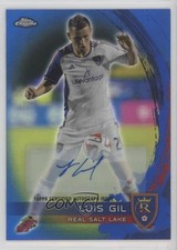 2014 Topps Chrome MLS Blue Refractor Auto 83/99 Luis Gil #71 Auto 1u6