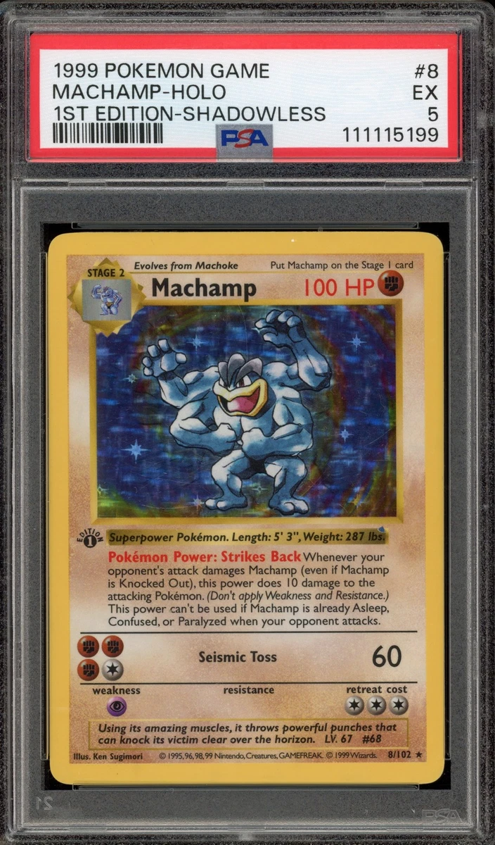 psa 5 pokemon card 1999 Pokémon Game Charizard (Base Set) main image 1