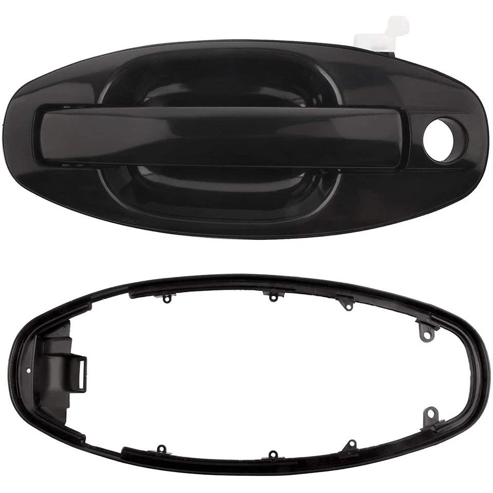 For 2001-2006 Hyundai Santa Fe Front Driver Black Left LH Outer Door Handle Foto 3 de 4