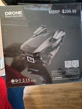 4K Drone Avoid Obstacles SMS Black