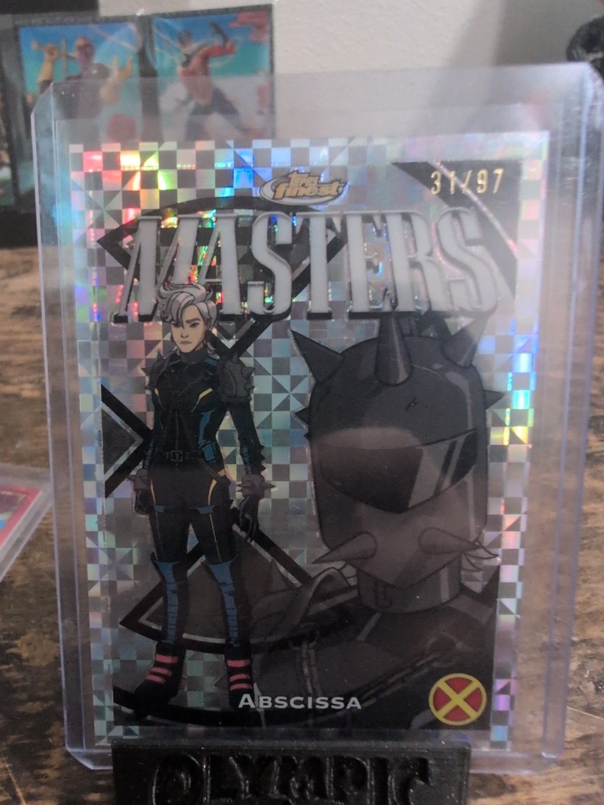 2025 Topps Finest X-Men '97 #65 Masters Abscissa X-fractor /97