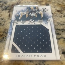 ISAIAH PEAD 2012 Panini Limited Jumbo Patch Rookie Relic #98/99 🔥 
