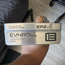 Evnroll ER2v Blade Putter Right-Handed Silver...