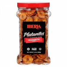 Iberia Maduritos Naturally Sweet Plantain Chips, 20 20 Ounce (Pack of 1) 