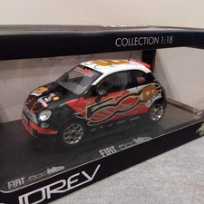 Kimi Raikkonen NOREV FIAT 500 Limited Edition 1/18 Mini Car