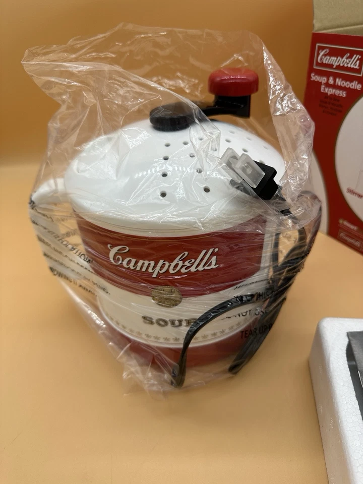 Campbell's Soup & Noodle Express Todo en Uno Agitador Colador Cocina CS-1SM 22oz Foto 2 de 4