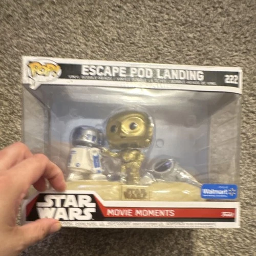 Funko Pop! Moments Star Wars R2-D2 & C-3PO Escape Pod Landing Walmart Exclusive