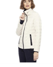 Debenhams Maine New England Taupe Quilted Jacket Size 10 New With Tags