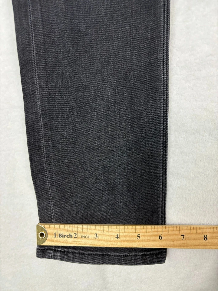 Volcom Mens Jeans Size 2x4 32 Skinny Tapered Stretch Low Rise Denim Zip Fly - Image 4 of 4