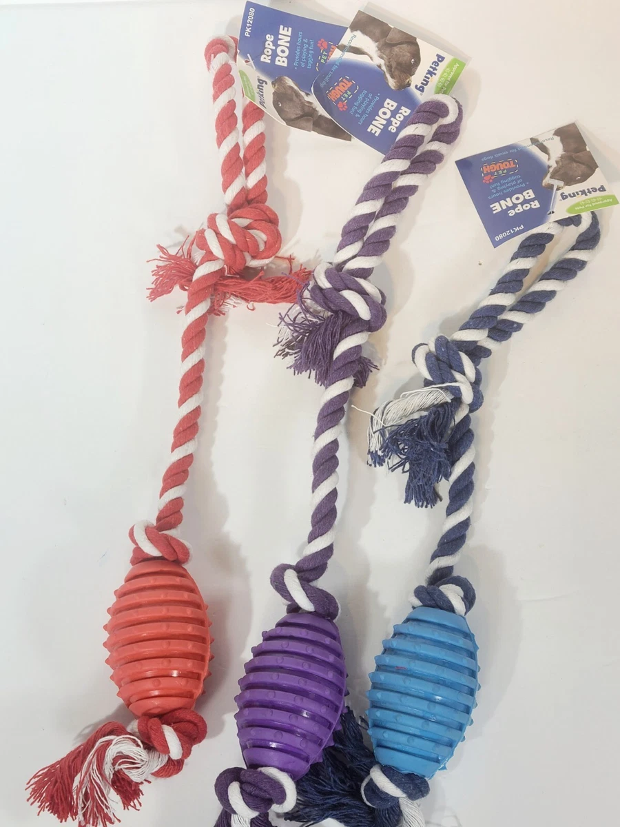 1pcsRoope N Rubber Hard Bones Dog Toy 10
