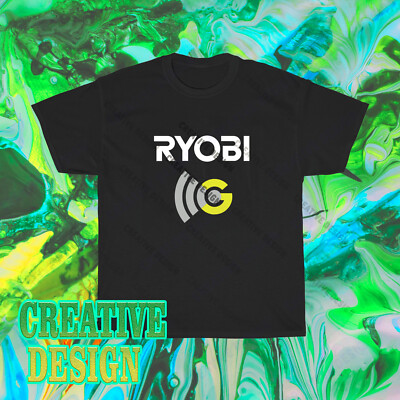 #ad Brand New Ryobi Tools Classic Logo T Shirt Funny Size S to 5XL $23.00