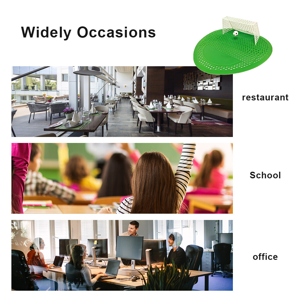 Football Goal Stages Non Cloggin Urinal Screens Hotels Hospitals Bathroom eBay