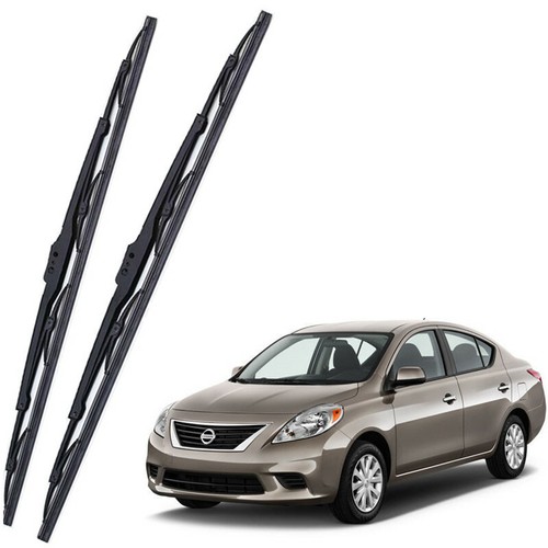 Genuine Front Pair Windshield Wiper Blades For 20122019 Nissan Versa