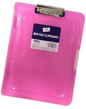 A4 Clipboard Box File Durable Waterproof Document Filing Storage Case Office New