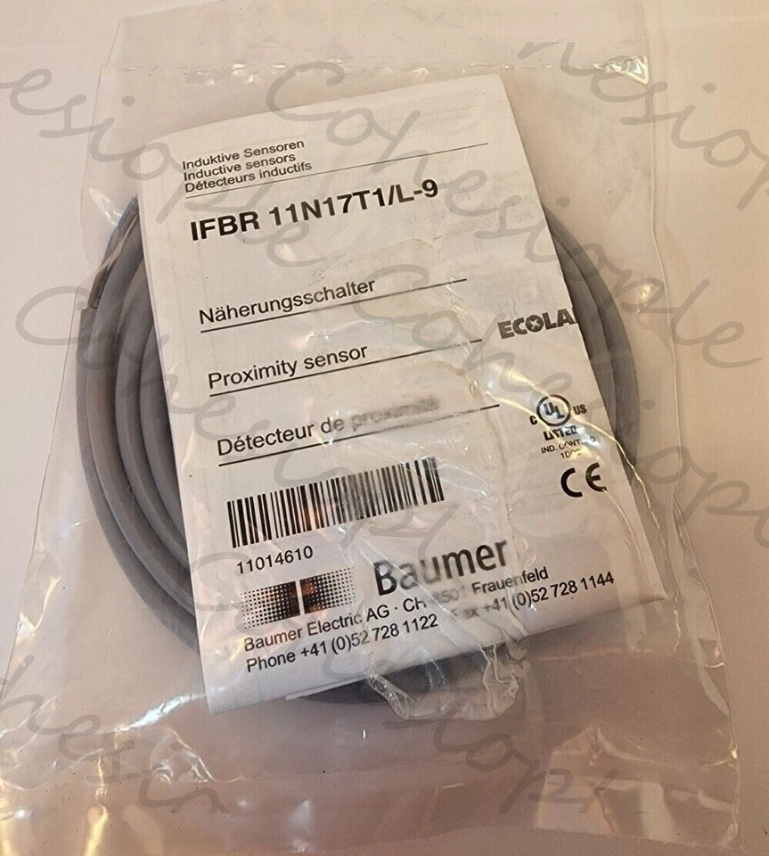 1PCS BAUMER ELECTRIC IFBR 11N17T1/L-9 / IFBR11N17T1L9 - Image 2 of 2
