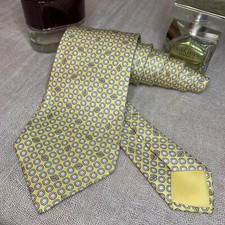 Cravatta HERMÈS Paris 5250 SA Tie KRAWATTE CORBATA 100%soft seta silk France