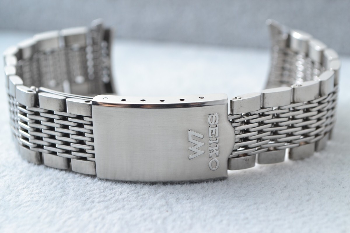 Seiko Load matic LM Genuine Stainless Steel Metal Bracelet