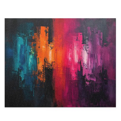 Color Spectrum Emotion Abstract Puzzle