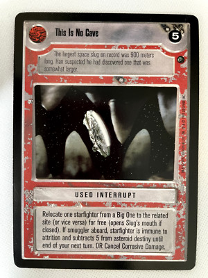 SWCCG - This is No Cave - Dagobah (Limited)