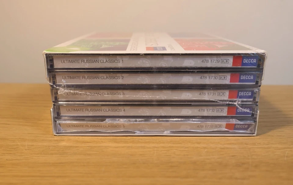 Ultimate Russian Classics The Essential Masterpieces Decca Eloquence 5 CD *NEW* Foto 4 de 4