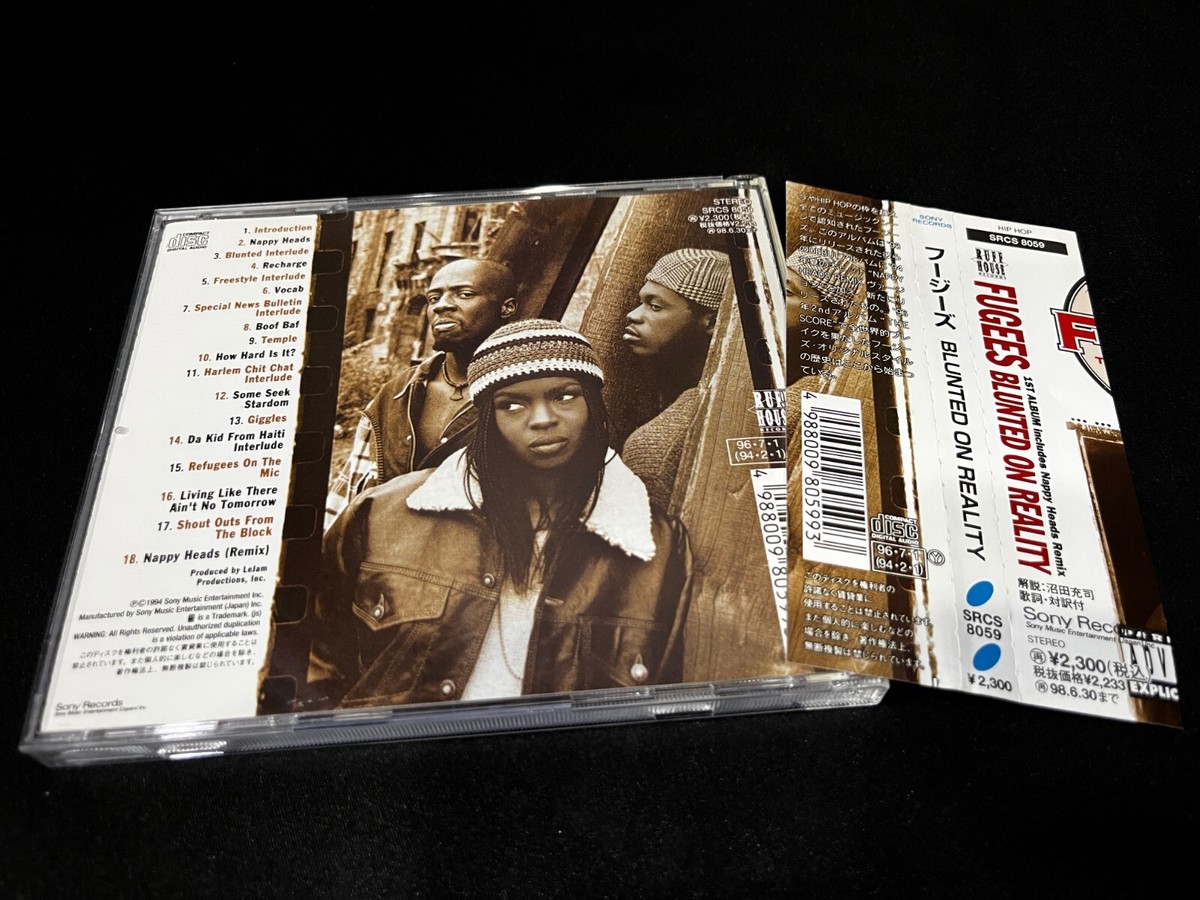 Hip Hop 90s Fugees Blunted on Reality Debut Japan OBI CD