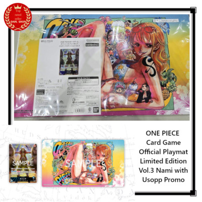 ONE PIECE Card Game Official Playmat Limited Edition Vol.3 Nami