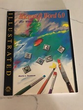 2 Books Microsoft WORD 5.0 6.0 for Windows Illustrated by S. Marie