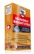 Dog Eye Drops for Cataracts Ethos Heavenly Pets Bright Eyes 10ml FREE POSTAGE