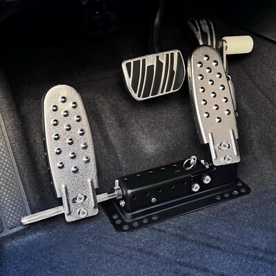 Left Foot Accelerator Pedal for Disabled Drivers, Quick Release, Universal Fit