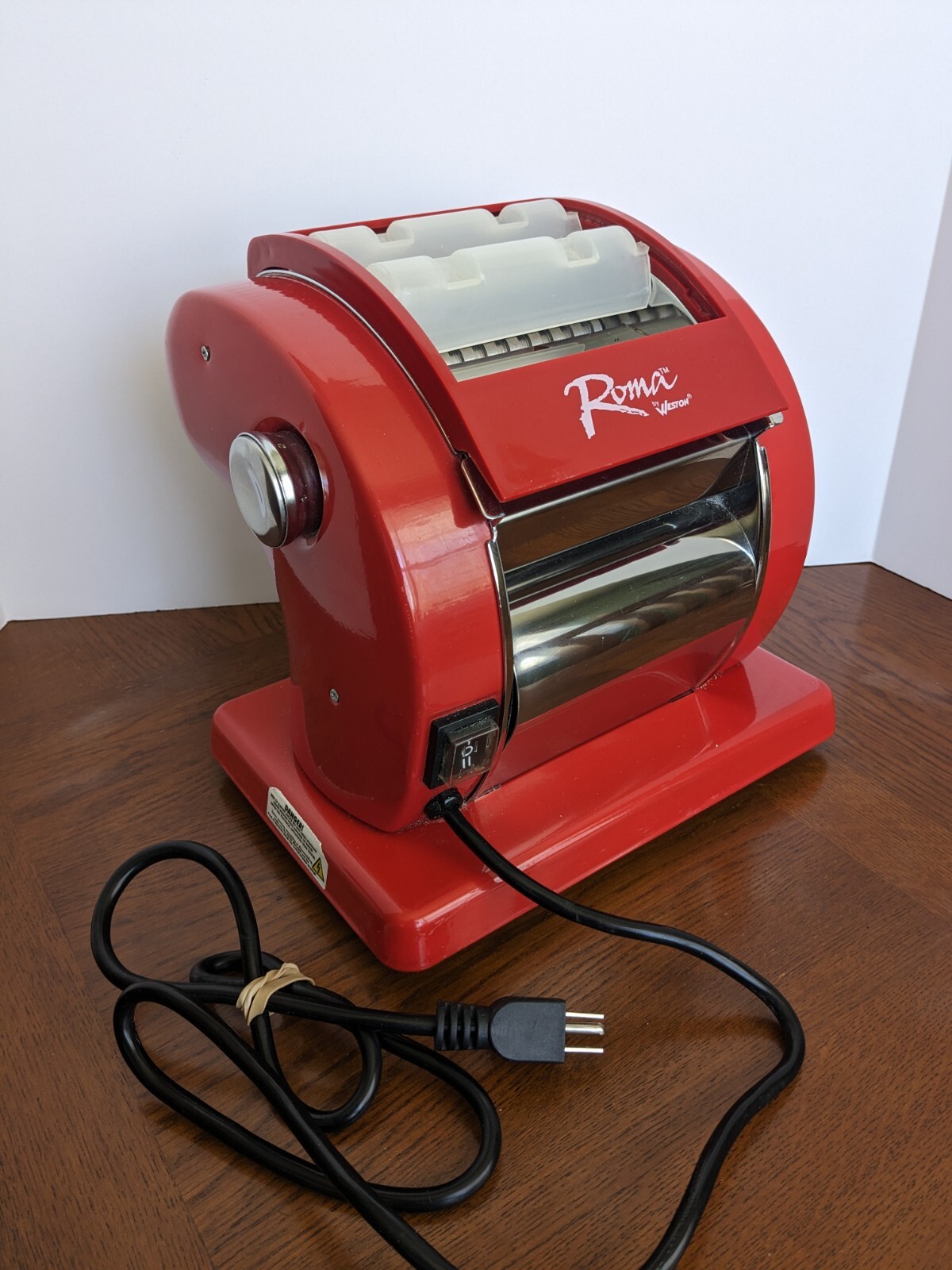 Roma by Weston Electric Pasta Machine 9 Settings Heavy Duty 010601W