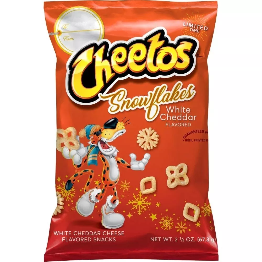 Cheetos White Cheddar Bites Cheese Flavored Snacks, 2.38 oz - Baker's