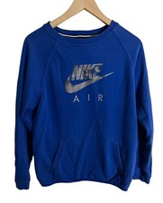 Nike Boys Blue Crew Neck Sweatshirt - Size XL