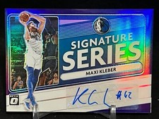 2020-21 Donruss Optic Signature Series #SS-Max Prizm Maxi Kleber Auto