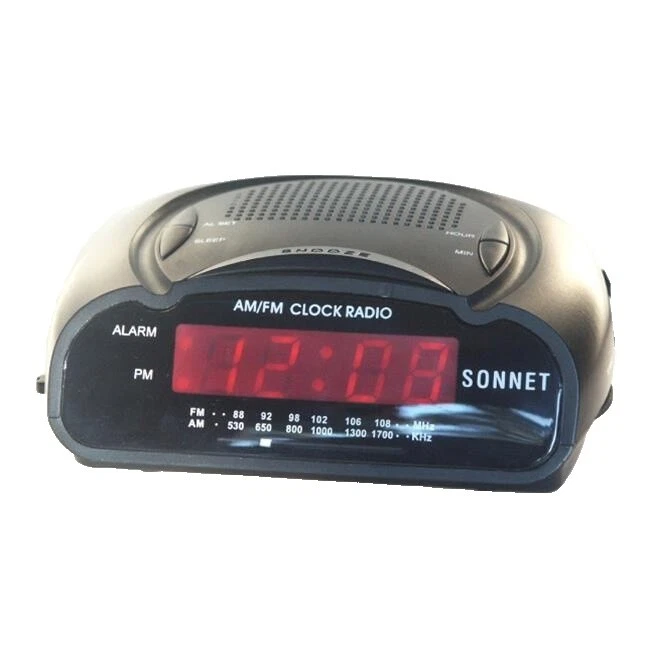 Radios Radio Reloj Alarma Multicolor