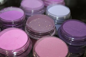 Dip powder color set Kiara Sky- the purples 12 jars WITH SWATCHES