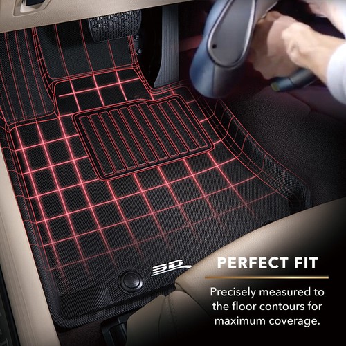 Juego de alfombrillas delanteras para todo clima Chevrolet Camaro 2016-2018 Kagu negras - Imagen 4 de 5
