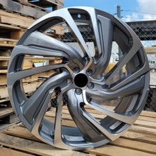 20 Inch 20x7.5 Gunmetal Machined Replica Nsx 5x114.3 5x4.5 40 Wheels Rims