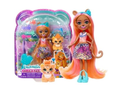 Enchantimals Glam Party Cheetah doll HNV30 Mattel