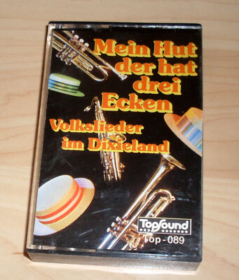 Musik Kassette MC - Mein Hut der hat drei Ecken - Volkslieder im Dixieland