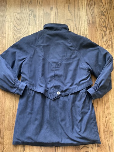 IZZI OUTWEAR WOMEN'S WINDBREAKER NAVY LIGHTWEIGHT OUTWEAR JACKET SIZE S - Picture 2 of 10