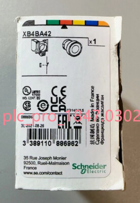 XB4BA42 1PCS New original Schneider XB4-BA42  Fast delivery