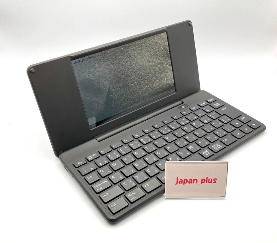 KINGJIM Pomera DM200 Digital Memo KING JIM Black Japanese eBook Readers USED - Image 3 of 4