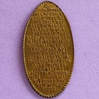 10 COMMANDMENTS Thou Shalt Have No Other Gods Before Me Pressed Copper Penny #6
