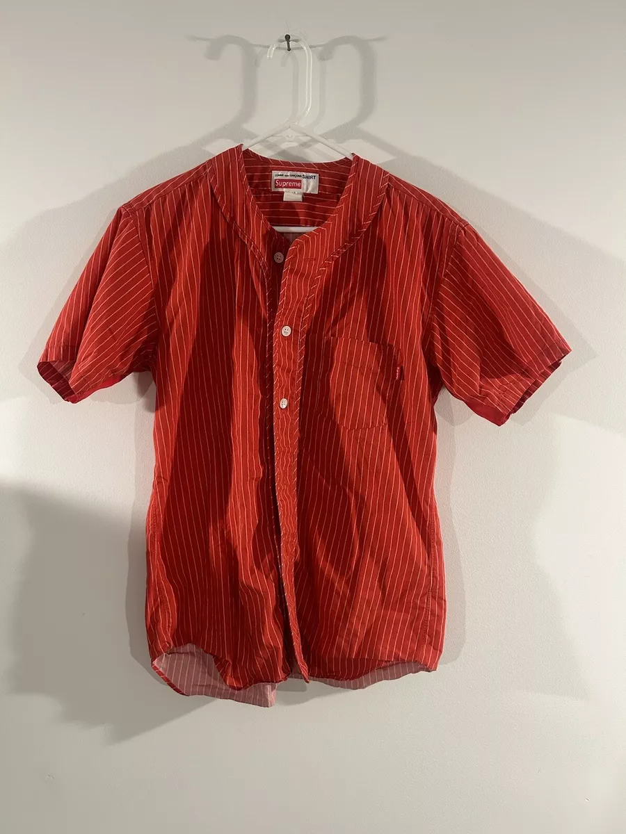 Supreme SS14 x Comme des Garçons Shirt 'Baseball Jersey' Red (2014) — The Pop-Up