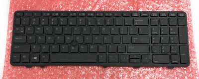 NEW OEM HP 736649-001 US English Keyboard w/ Pointer for HP ProBook 650 Laptop