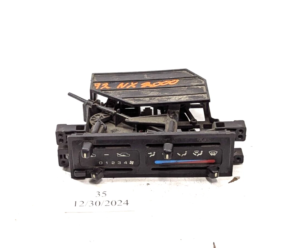 Nissan NX2000 NX 2000 1991-1993 calefacción climatización OEM Foto 2 de 4
