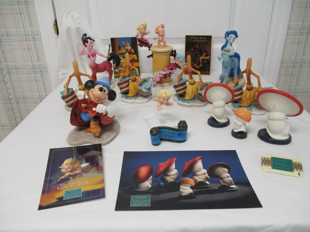 WDCC Disney Fantasia Origional set of 13 figurines plus 8 WDCC Disney Fantasia Origional set of 13 figurines plus 8